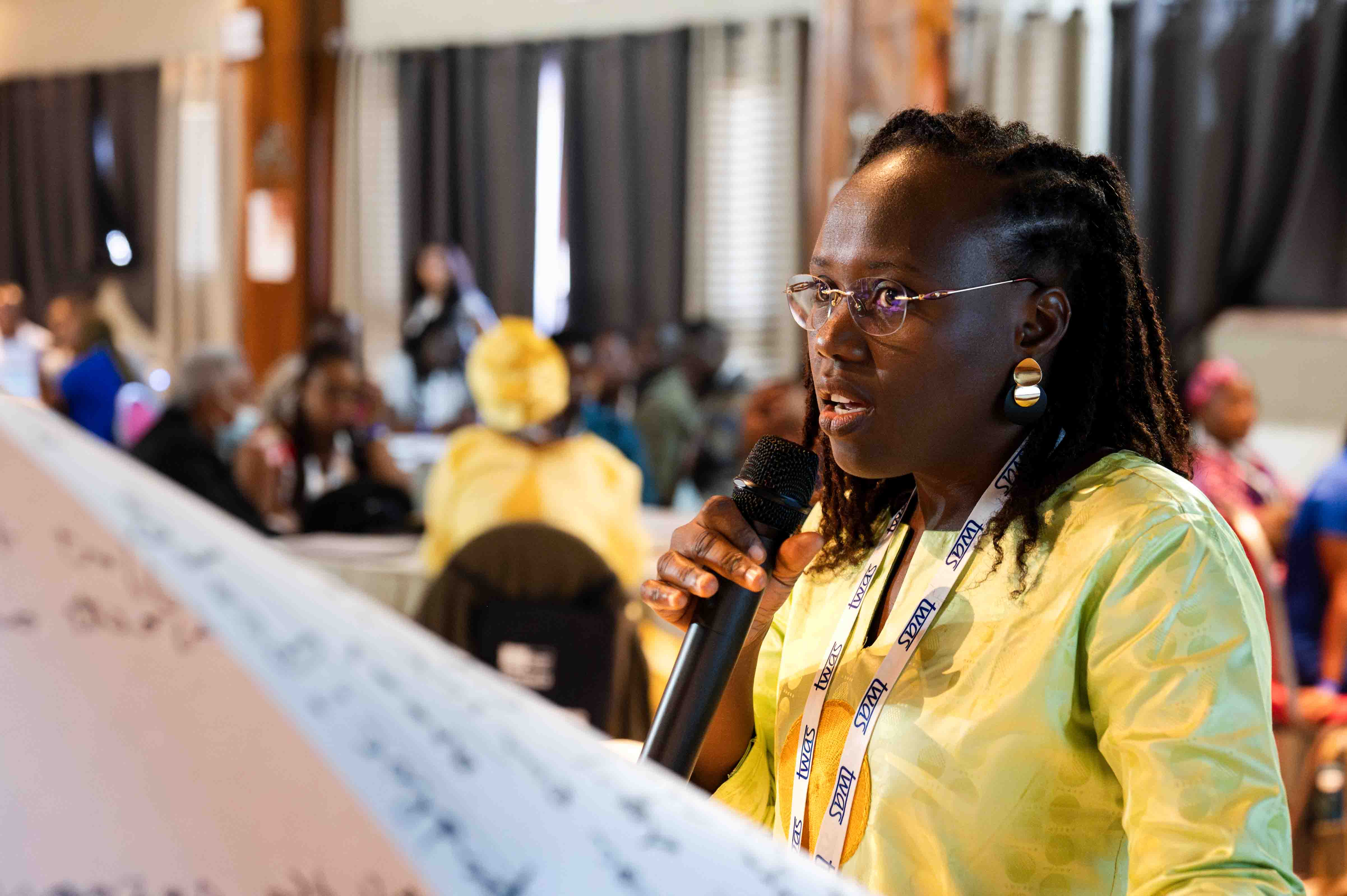 Tani Sagna, Research Grantee, Ouagadougou, Burkina Faso. (Photo: G. Ortolani/TWAS)