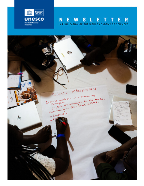 TWAS Newsletter cover - Year 2025 - Vol. 37 N. 2