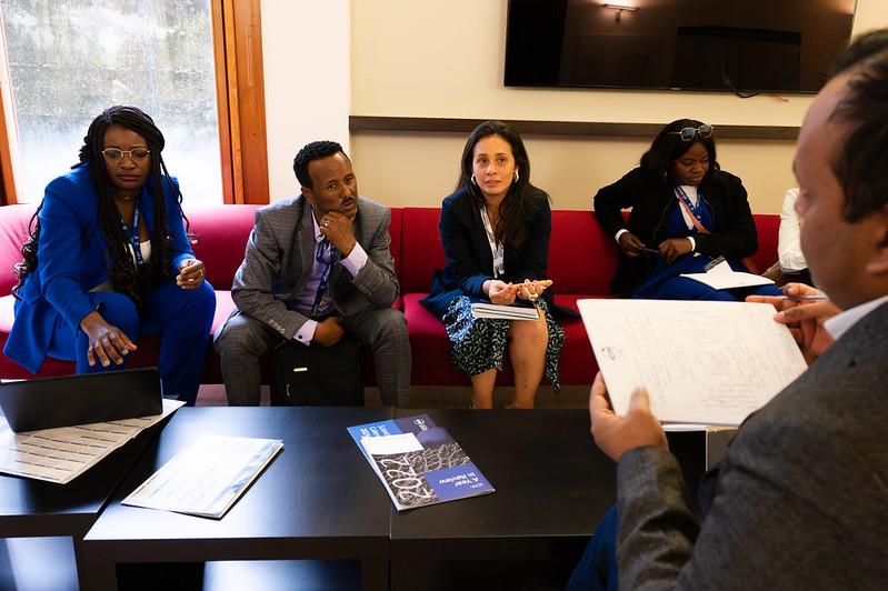 Participants engaging in group discussions. (Photo: G. Ortolani/TWAS)