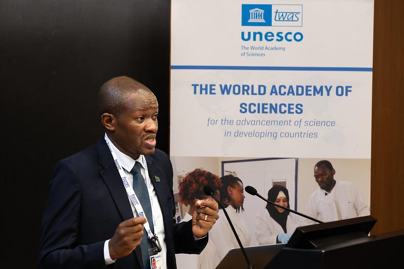 Ladislaus Benedict Chang'a, IPCC Vice-Chair and Research Scholar, International Institute for Applied Systems Analysis. (Photo: G. Ortolani/TWAS)