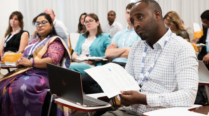 Participants in the 10th AAAS-TWAS Course on Science Diplomacy. (Photo: G. Ortolani/TWAS)